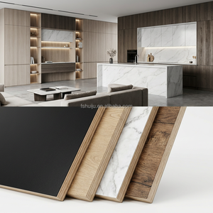 Lámina de Madera Contrachapada de <span class=keywords><strong>Melamina</strong></span> de Cerezo de 18 mm, Panel de <span class=keywords><strong>Melamina</strong></span> con Núcleo de Eucalipto de 4x8, Panel Decorativo de Madera Contrachapada <span class=keywords><strong>para</strong></span> Muebles de Gabinete - Product Image 5