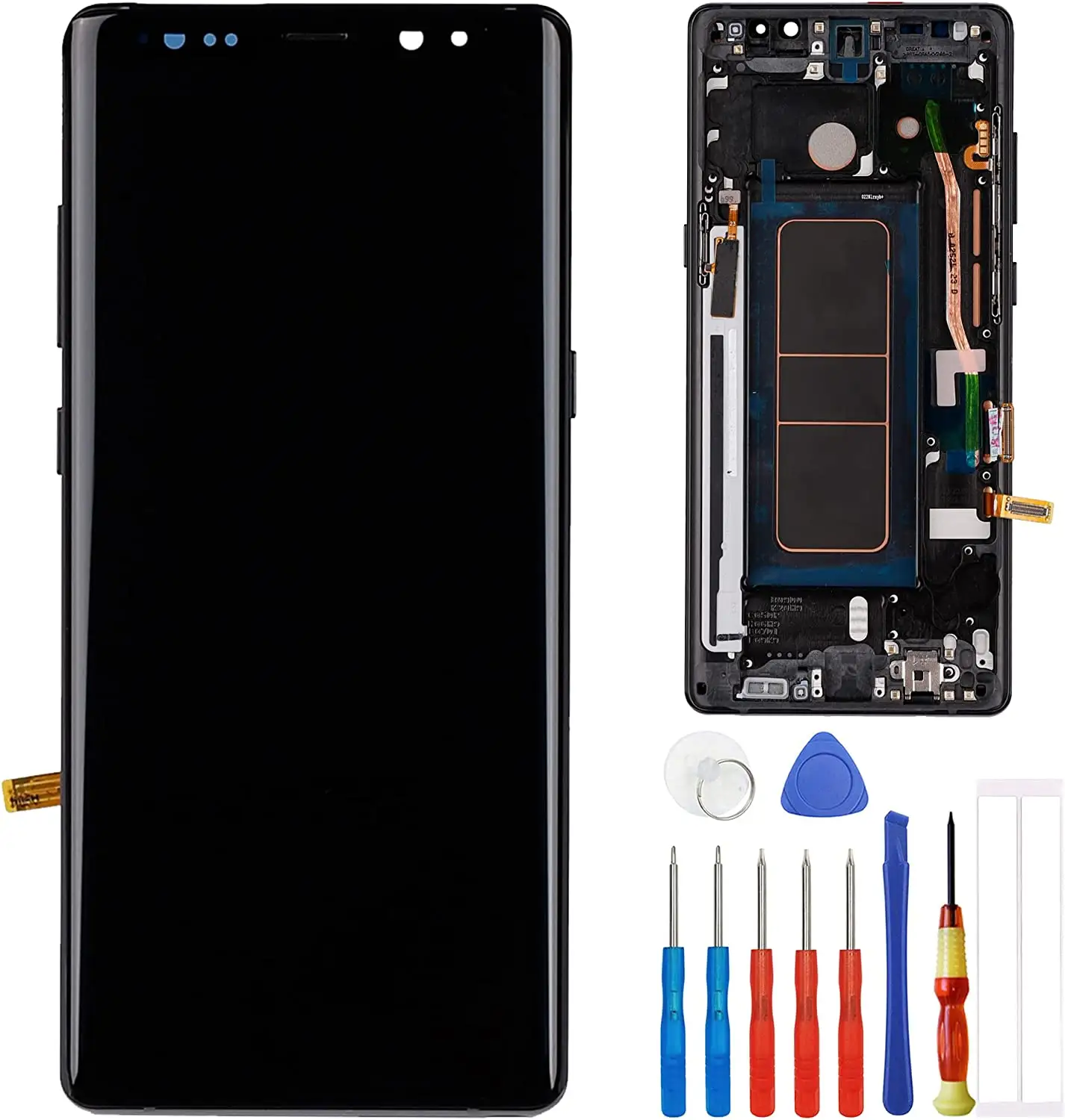 Factory price for samsung galaxy Note 8 Note 9 Note 10 LCD Touch Screen Display digitizer with frame Replacement