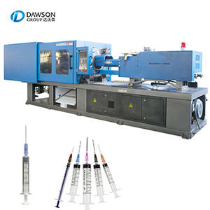 hospital needle disposable medical syringe making injection molding machine