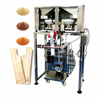 Machine de remplissage et de pesage rotative automatique haute précision pour granulés instantanés et petites pilules aqueuses