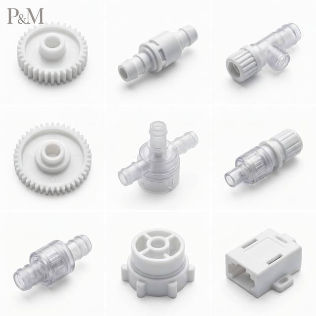 P&M Medical-Grade ISO-Certified Plastic Components for Healthcare Devices