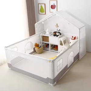 Parc <span class=keywords><strong>pour</strong></span> enfants Clôture Aire <span class=keywords><strong>de</strong></span> <span class=keywords><strong>jeux</strong></span> <span class=keywords><strong>pour</strong></span> bébés Protection Centre d'activité Barrière <span class=keywords><strong>de</strong></span> lit Barrière Pliable Tout-petits Parcs <span class=keywords><strong>pour</strong></span> enfants - Product Image 2