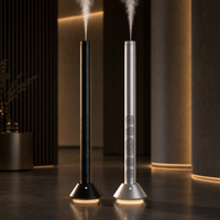 Diffuseur de parfum commercial de type tour, machine d'aromathérapie aux huiles essentielles pour hôtels avec contrôle Bluetooth et haut-parleur
