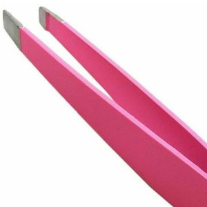 Wholesale Slant Tip <b>Eyebrow</b> Tweezers <b>Hair</b> <b>Removal</b> Tool Stainless Steel Material <b>Hair</b> <b>Removal</b> <b>Eyebrow</b> Tweezers for Salon - Product Image 3