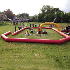 Parc d'attractions gonflable en PVC, voitures tamponneuses gonflables, pistes de course de voitures, <span class=keywords><strong>zone</strong></span> de rotation pour enfants - Product Image 6