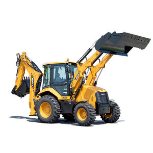 รถตักดินอเนกประสงค์ Sany BHL95-New OE พร้อมหัวตักด้านหน้าและหัวขุดด้านหลัง สำหรับงานวิศวกรรมและเกษตรกรรม ขับเคลื่อนสี่ล้อ - Product Image 1