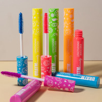 Nouveau liquide fluorescent 6 couleurs à base de plantes et de minéraux pour des cils lumineux, denses, allongeants, imperméables et résistants aux bavures