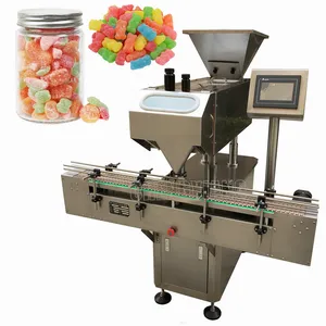 High accuracy Automatic Candy Sugar Chocolate Bean Chew Gum Counting Machine For Bottle Jar