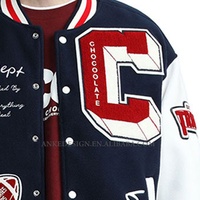 Veste Vintage Custom Log Racing manches en cuir Letterman Varsity Classic Sport veste patchs en cuir Vintage pour homme
