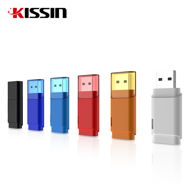 NEW Kissin Factory Direct USB3.0 1G 16G 32G 64G 128G Pendrive U Disk Portable USB Colorful Flash Drive