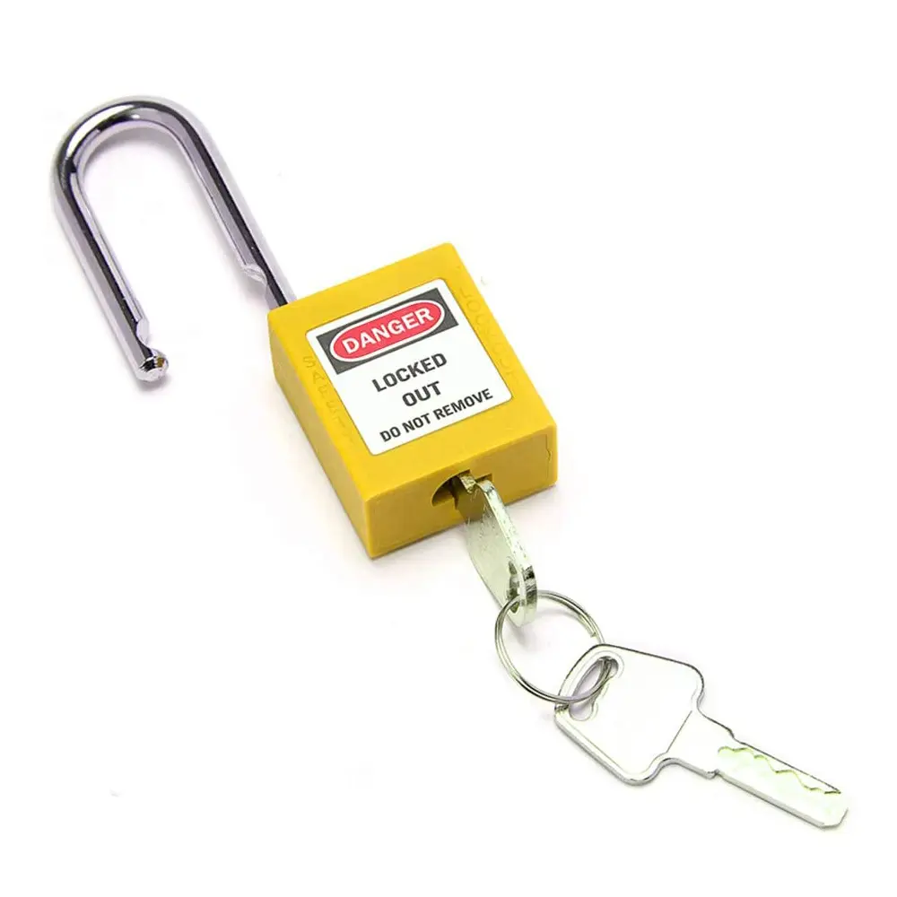 QVAND 38mm Safety padlock with same key best price padlocks factory for lockout tagout lock red