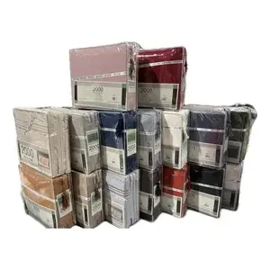 Ensemble de draps en microfibre, taille king, 2000 fils, anti-boulochage, pour toutes les saisons, usage domestique - Product Image 6