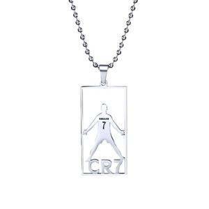 Collar <span class=keywords><strong>con</strong></span> Colgante de Diamante Hueco de Cobre y Cadena de Bambú, Estilo Deportivo, Hip Hop, Callejero, Liga de Campeones de Fútbol Europeo Americano - Product Image 5