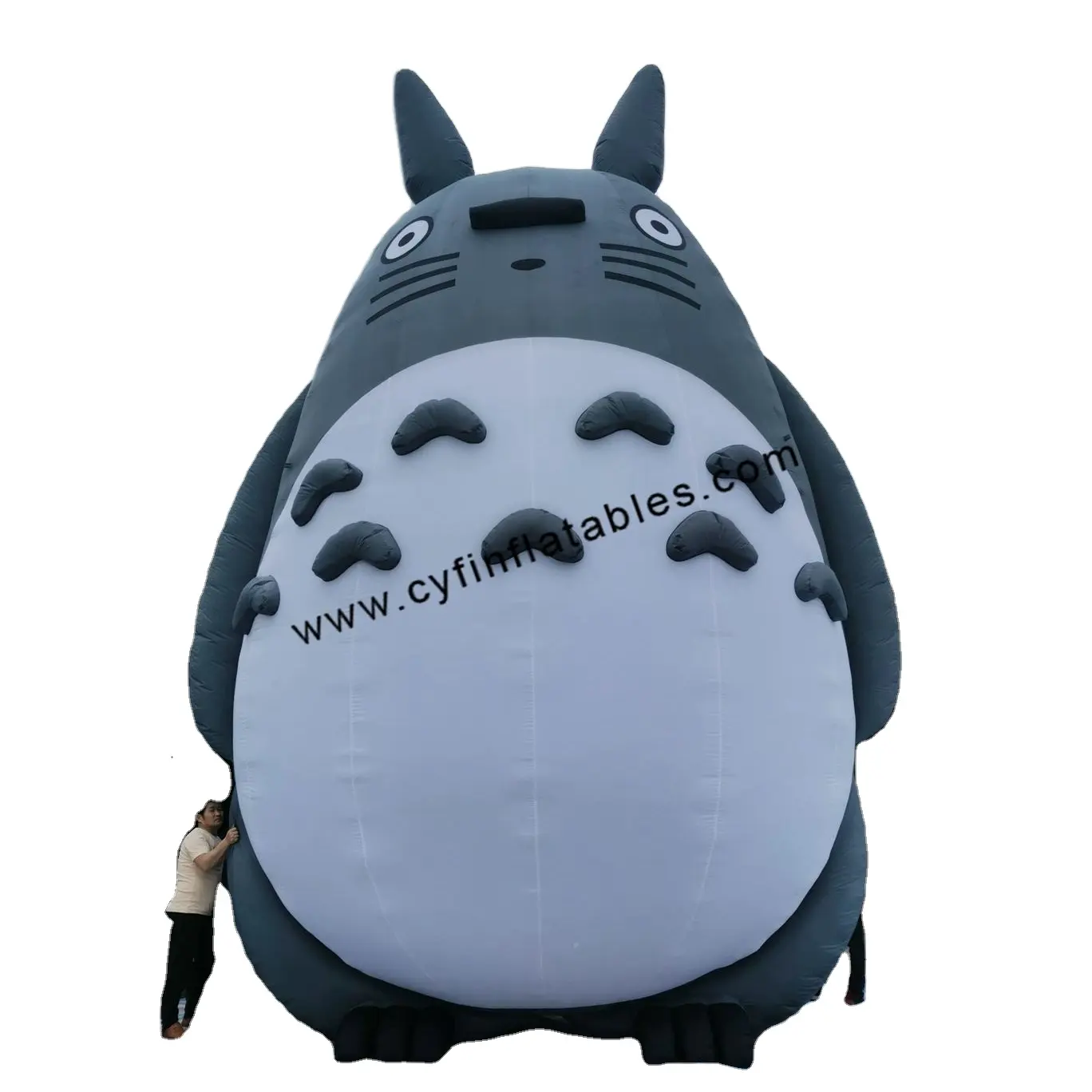 Totoro gonfiabile del fumetto della mascotte di film gonfiabile della decorazione di pubblicità per l'evento