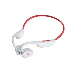 Fones de ouvido bluetooth v7, fones de ouvido, condução óssea, sem fio, ipx6, à prova d' água, leve, gancho de orelha, para corrida