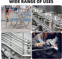 Tuyau en acier au carbone rond sans soudure DOM de 6 à 20 mm, norme AiSi, tuyau de forage avec services de pliage et de découpe