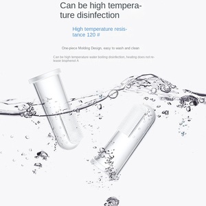 Silicone Toothbrush <b>Finger</b> <b>Stall</b> Dog Cat Baby Toothbrush <b>Finger</b> <b>Stall</b> Pet <b>Finger</b> Toothbrush Cleaning Pet Supplies - Product Image 4