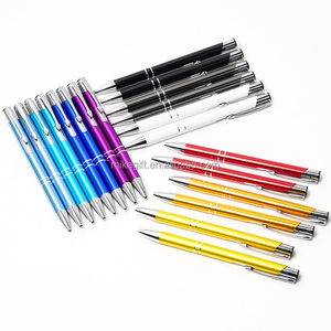 Impression de logo promotionnel publicité personnalisée stylo à bille personnalisé en métal de luxe avec logo personnalisé - Product Image 2