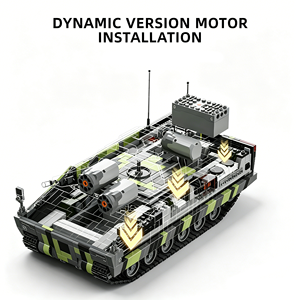 ชุดของเล่นประกอบรถ <span class=keywords><strong>IFV</strong></span> รุ่น KF-41 Lynx ของกองทัพ  แบบ DIY  วัสดุ ABS  สำหรับเด็กอายุ 14 ปีขึ้นไป  ของเล่นเสริมพัฒนาการ  สำหรับทุกเพศ - Product Image 4