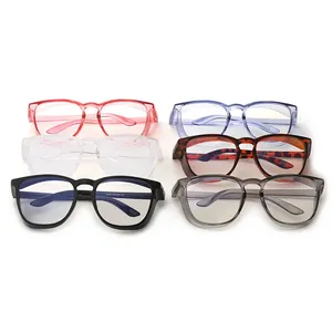Gafas anti luz azul para hombres y mujeres, gafas transparentes a prueba de arena y antichoque para ciclismo, gafas protectoras con bloqueo de luz azul - Product Image 2
