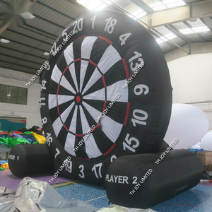 Fléchette gonflable de 5m 17 pieds de haut, grand jeu de fléchettes de football gonflable, jeu de fléchettes de pied gonflable bon marché avec 6 balles et souffleur d'air - Product Image 5