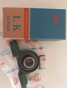 UCP 203 UCP 204 UCP 205   Roulement à palier à semelle monté, kit de logement en acier pour roulement, précision P0 pour les travaux de construction - Product Image 5