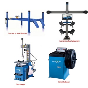 CE Approved Full Set 3D Wheel <strong>Alignment</strong> <strong>Machine</strong> with <strong>4</strong> <strong>Post</strong> Car Lift Wheel Balancer Combo Car Service Equipment for Sale - Product Image 5