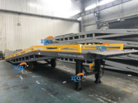 ZTDCQY 8T 10T Fournisseur chinois Niveleur de quai de chargement de conteneurs, Rampe de chargement mobile hydraulique, Rampe de déchargement pour chariot élévateur