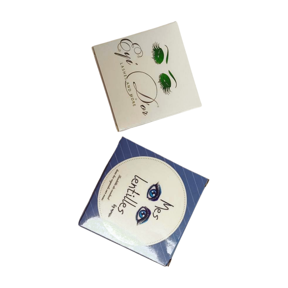 Eye Lighted Cosmetic Glasses Case For Contact Lens Design With My Logo Kit