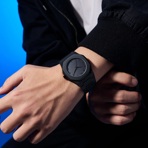 Reloj de Pulsera de Lujo con Movimiento de Cuarzo Negro, Resistente al Agua, para Hombre - Product Image 3