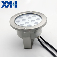 Fabrika Korozyon Önleyici 36W 120v Ip68 Su Geçirmez Paslanmaz Çelik DMX512 RGBWW Led Sualtı Fıskiye Lambaları