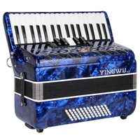 Parrot Brand Music Instrument 34 Keys 60 Bass Button Accordion for Child