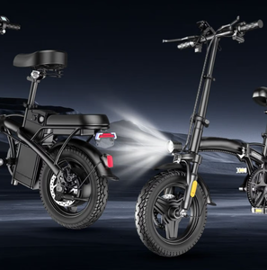 จักรยานไฟฟ้า <span class=keywords><strong>Stark</strong></span> Varg รุ่น 200 สำหรับส่งอาหาร จักรยานเสือหมอบ โครงเหล็กกล้าคาร์บอน แบตเตอรี่ลิเธียม 48V มอเตอร์ดุมล้อหลัง Shimano Ultegra - Product Image 3