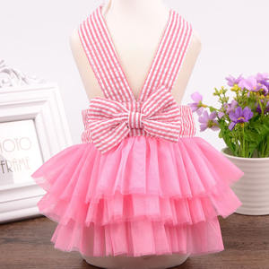 Wholesale Lovely Small and Medium Summer Cat <strong>Dog</strong> Pet <strong>Dressing</strong> Clothes <strong>Gown</strong> - Product Image 3