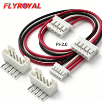 Connecteur JST à pas de 1,0 mm, 1,25 mm, 1,5 mm, 2,0 mm, 2,54 mm, 3,96 mm, avec fils terminaux et faisceau de câbles pour circuits imprimés électroniques
