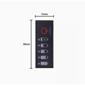 Module indicateur de batterie de voiture 12V1 avec affichage de la puissance de la batterie au lithium 3.7V 2S/3S/4S, protection contre la connexion inversée - Product Image 2