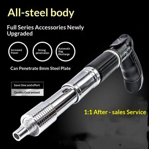 All-Steel Mini Gun Staple Gun Nail Gun Silencer Ceiling Tool Cross-Border Staple Gun Concrete Tiktok Fast Generation - Product Image 3