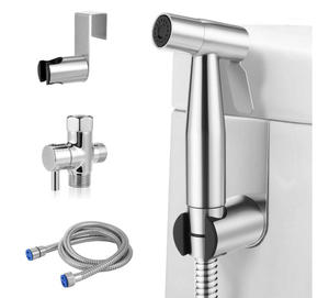 Pistolet de pulvérisation pour bidet en acier inoxydable CCTV, à débit réglable – Design moderne pour toilettes et accessoires de salle de bain - Product Image 6