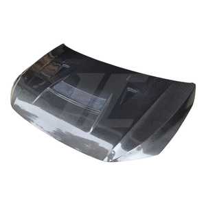 Couverture de capot de moteur avant supérieur en Fiber de carbone de style POLO pour Volkswagen - Product Image 1
