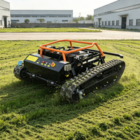 Robot tondeuse chinois tout-terrain de haute qualité pour l'agriculture et le jardinage, vente directe du fabricant