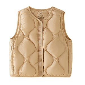 Chaleco de Plumón para Niños October Crystalline Sunshine, Ropa de Invierno Cálida y Transpirable para Bebés, Niños y Niñas - Product Image 2