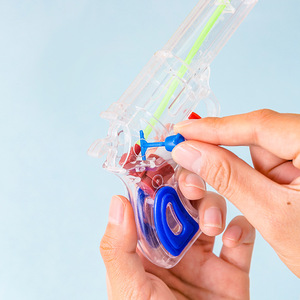 <b>Mini</b> Transparent Water Gun For Kids Summer Play Toy Plastic Spray Gun Unisex Fun Water Gun - Product Image 1