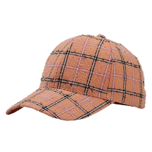 Gorras de Béisbol Bordadas a Cuadros, Gorra de Béisbol Personalizada, Gorra de Béisbol Ajustable, Gorras Deportivas Lisas al por Mayor para Mujer - Product Image 2