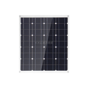 T.Y.L Flexible Solar Panel 60W ETFE Monocrystalline For Car <b>Camping</b> RV Power <b>Generation</b> - Product Image 3