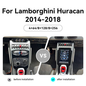 MOOKAKA-Autoradio 10.4 pouces Android 14 Carplay pour <span class=keywords><strong>Lamborghini</strong></span> Huracan 2014-2018 Écran d'affichage GPS Multimédia Voiture Vidéo - Product Image 3