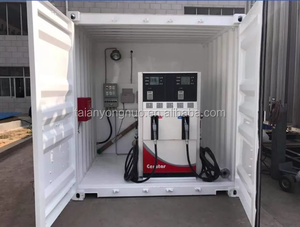 Yongnuo <span class=keywords><strong>20FT</strong></span> Mini benzin istasyonu benzin mobil konteyner tankı yakıt dağıtıcı dolum konteyner istasyonu - Product Image 3