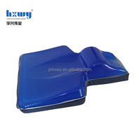 Positionneurs de patients pour usage hospitalier, gel polymère bleu, coussin thyroïdien circulaire, classe I, modèle Huaxingweiye 1005
