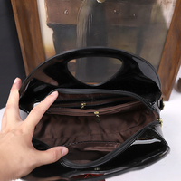 Tas pangsit portabel wanita modis, tas selempang gaya baru 2026 desain mawar tiga dimensi bahan PU 2-2, 9l