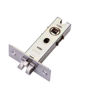Serrure intelligente à mortaise simple TT Lock en alliage de zinc, sans clé, avec noyau de serrure numérique pour porte d'hôtel, loquet ANSI