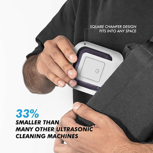 Limpiador <span class=keywords><strong>Dental</strong></span> Eléctrico Personalizable 2 en 1 de 180 ml <span class=keywords><strong>con</strong></span> 2 Modos UV y Ultrasónico para Retenedores, <span class=keywords><strong>con</strong></span> Temporizador Digital - Product Image 4